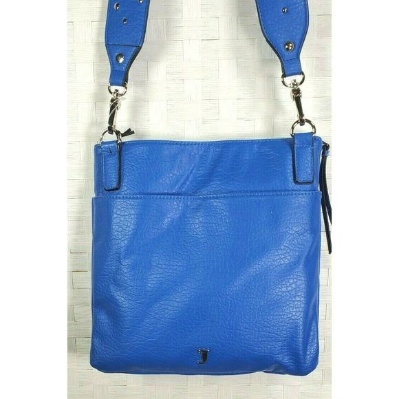 Juicy Couture Cobalt Blue Crossbody Bag Studs NWOT - Picture 5 of 10